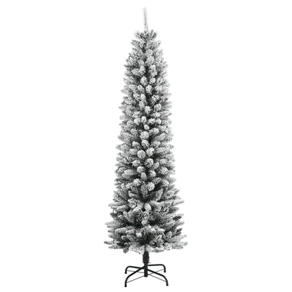 Christmas Tree | Green and white | PVC | 240 cm