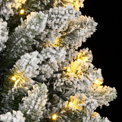 Christmas Tree | Green and white | PVC | 240 cm
