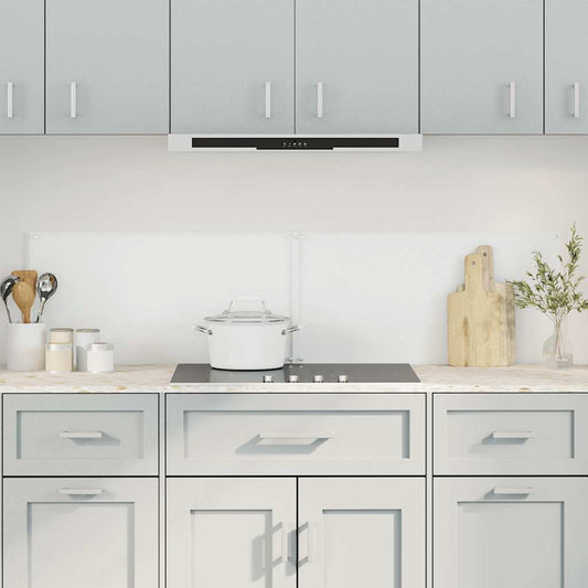 Kitchen Backsplashes 2 pcs Transparent 80x40 cm Tempered Glass