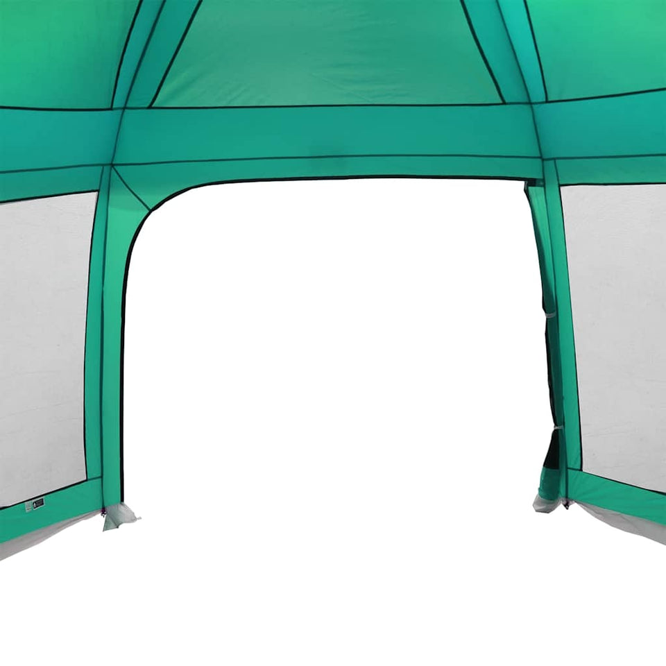 Pool Tent with Removable Fly & Mesh Walls Sea Green 512x458 cm