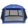 Pool Tent with Removable Fly & Mesh Walls Azure Blue 618x532 cm