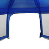 Pool Tent with Removable Fly & Mesh Walls Azure Blue 618x532 cm