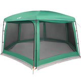 Pool Tent with Removable Fly & Mesh Walls Sea Green 670x590 cm