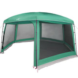 Pool Tent with Removable Fly & Mesh Walls Sea Green 670x590 cm