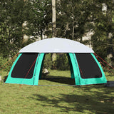 Pool Tent with Removable Fly & Mesh Walls Sea Green 690x690 cm