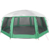 Pool Tent with Removable Fly & Mesh Walls Sea Green 690x690 cm