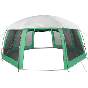 Pool Tent with Removable Fly & Mesh Walls Sea Green 690x690 cm