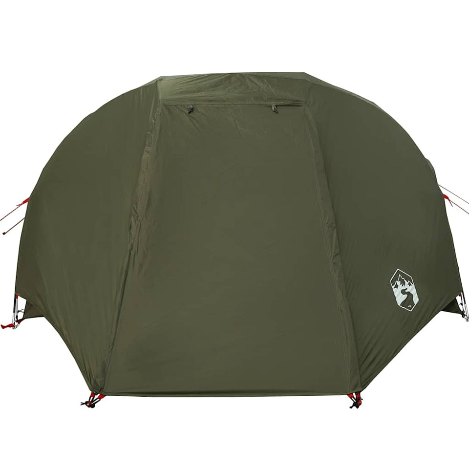 Fishing Tent 3-Person Olive Green Waterproof