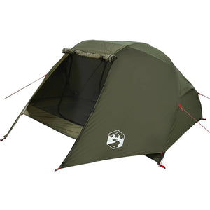 Fishing Tent 3-Person Olive Green Waterproof