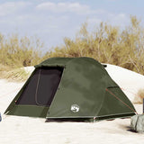 Fishing Tent 3-Person Olive Green Waterproof