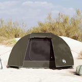 Fishing Tent 3-Person Brown Waterproof