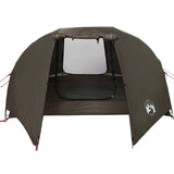 Fishing Tent 3-Person Brown Waterproof