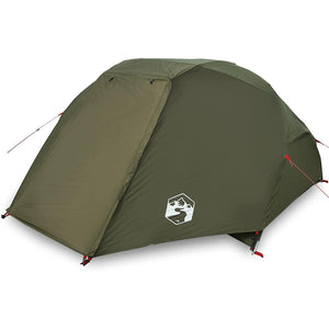 Fishing Tent 5-Person Olive Green Waterproof