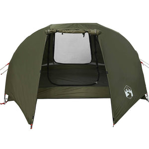 Fishing Tent 5-Person Olive Green Waterproof