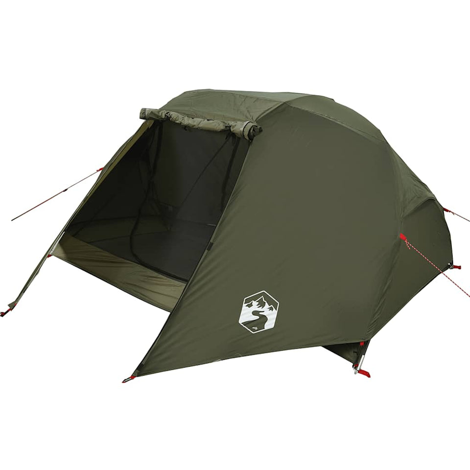 Fishing Tent 5-Person Olive Green Waterproof