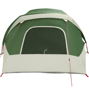 Family Tent Cabin 6-Person Green Waterproof