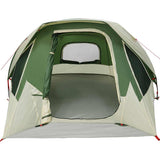 Family Tent Cabin 6-Person Green Waterproof