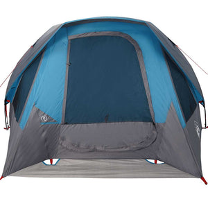 Family Tent Cabin 6-Person Blue Waterproof