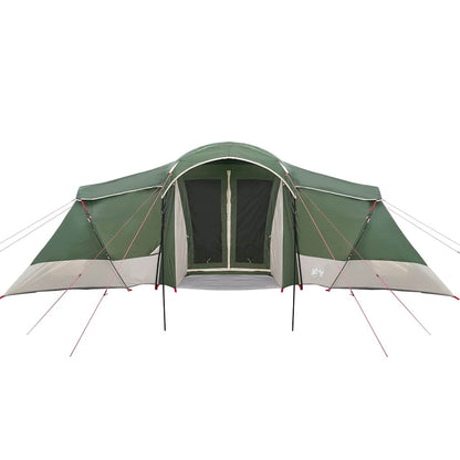 Family Tent with Roof Green and Grey 721 x 335 x 212 cm