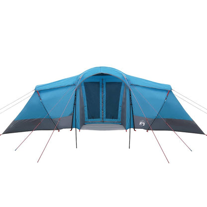 Family Tent with Roof Blue and Grey 721 x 335 x 212 cm