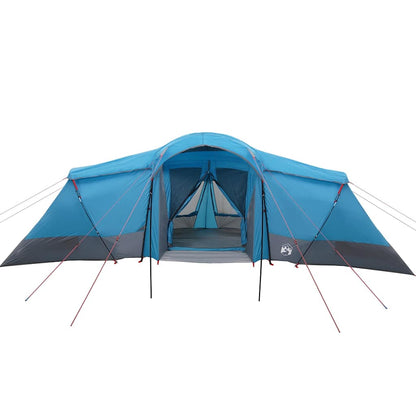 Family Tent with Roof Blue and Grey 721 x 335 x 212 cm