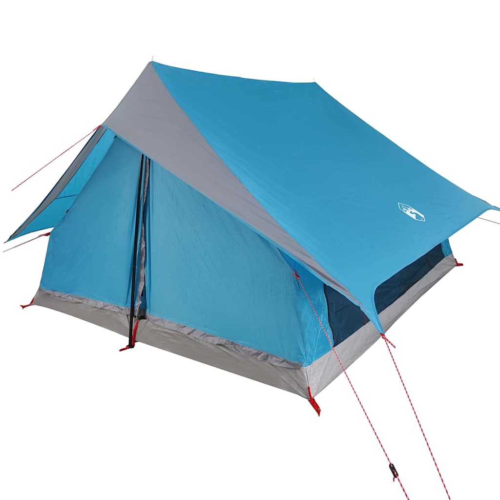 Family Tent with Roof Blue and Grey 315 x 286 x 200 cm