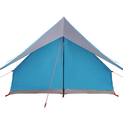 Family Tent with Roof Blue and Grey 315 x 286 x 200 cm