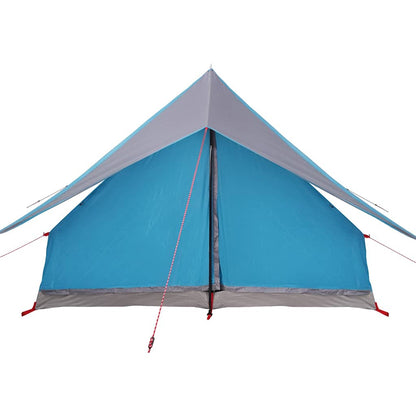 Family Tent with Roof Blue and Grey 315 x 286 x 200 cm