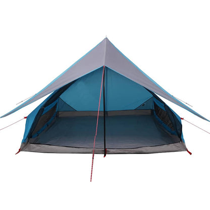 Family Tent with Roof Blue and Grey 315 x 286 x 200 cm