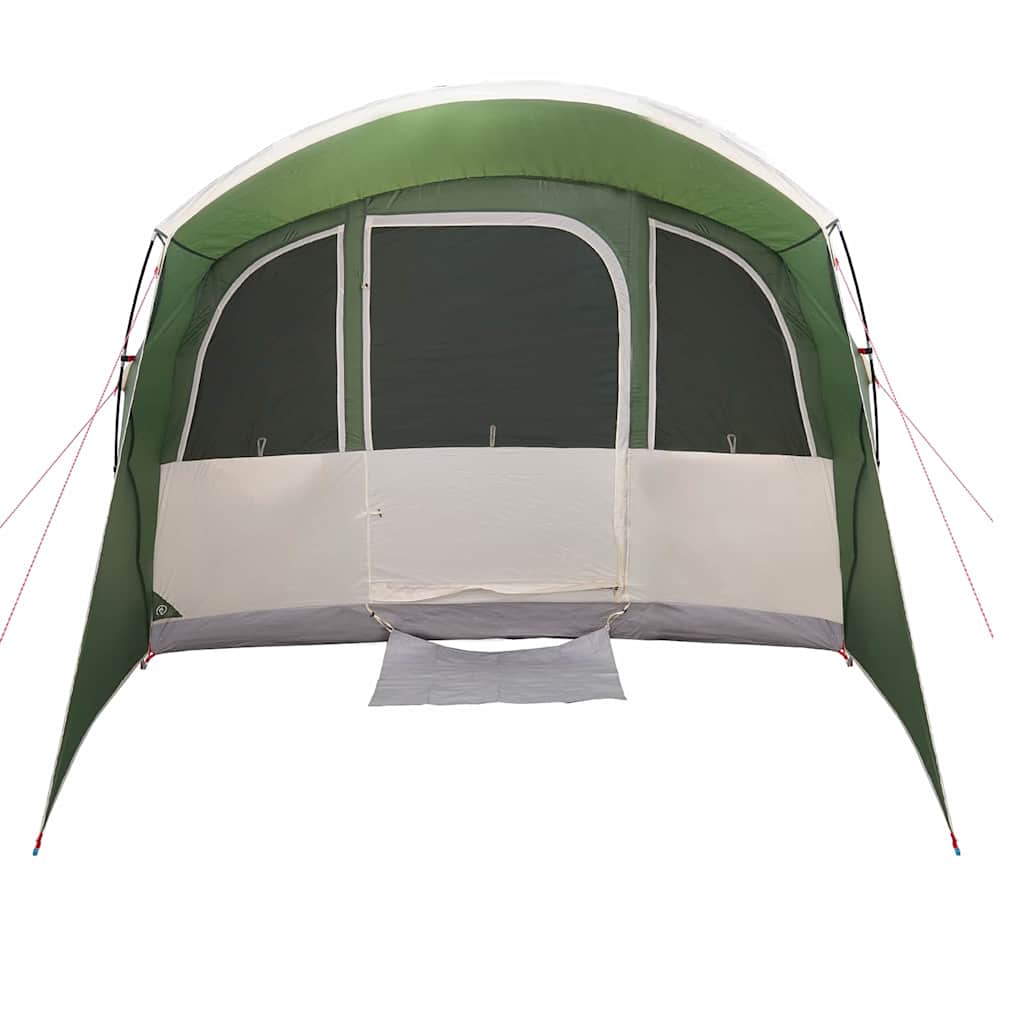 Family Tent with Roof Green and White 576 x 325 x 213 cm
