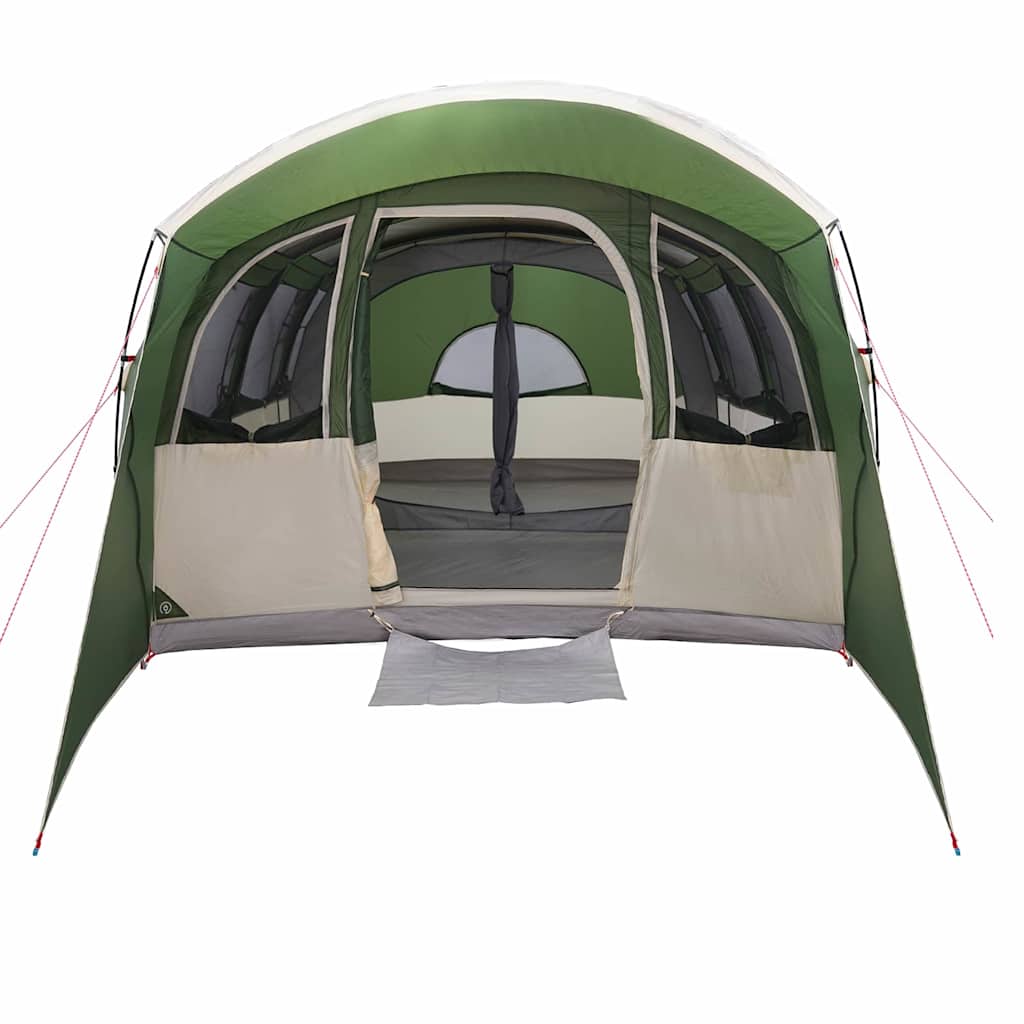 Family Tent with Roof Green and White 576 x 325 x 213 cm