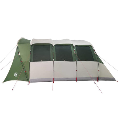 Family Tent with Roof Green and White 576 x 325 x 213 cm