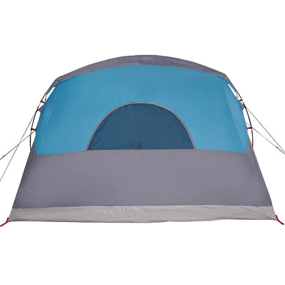 Family Tent with Roof Blue and Grey 576 x 325 x 213 cm