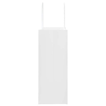 Paper Bags 50 pcs with Handles White 21x11x28 cm