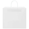 Paper Bags 50 pcs with Handles White 32x22x28 cm