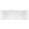 Paper Bags 50 pcs with Handles White 45x17x48 cm