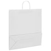 Paper Bags 50 pcs with Handles White 45x17x48 cm