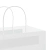 Paper Bags 50 pcs with Handles White 45x17x48 cm