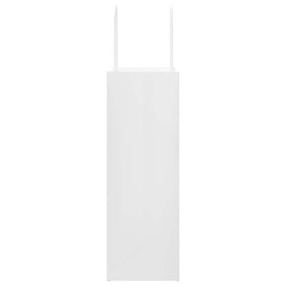 Paper Bags 250 pcs with Handles White 21x11x31 cm