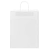 Paper Bags 250 pcs with Handles White 32x12x42 cm
