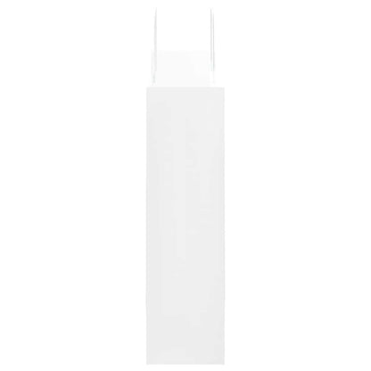 Paper Bags 250 pcs with Handles White 32x12x42 cm
