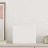 Paper Bags 250 pcs with Handles White 32x17x25 cm