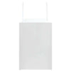 Paper Bags 250 pcs with Handles White 32x17x25 cm