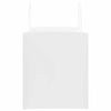 Paper Bags 250 pcs with Handles White 32x22x24 cm