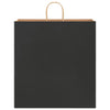Paper Bags 50 pcs with Handles Black 45x17x48 cm
