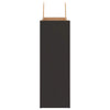 Paper Bags 50 pcs with Handles Black 45x17x48 cm