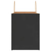 Paper Bags 250 pcs with Handles Black 32x22x28 cm