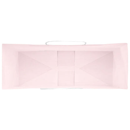 Paper Bags 50 pcs with Handles Pink 45x17x48 cm