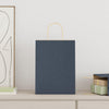 Paper Bags 250 pcs with Handles Blue 26x12x35 cm