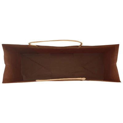 Paper Bags 250 pcs with Handles Blue 32x12x42 cm